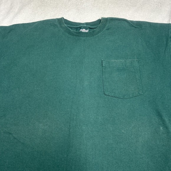 CARHARTT K87 HTG SHORT SLEEVE GREEN POCKET T-SHIRT MENS SIZE 2XL - Picture 2 of 6